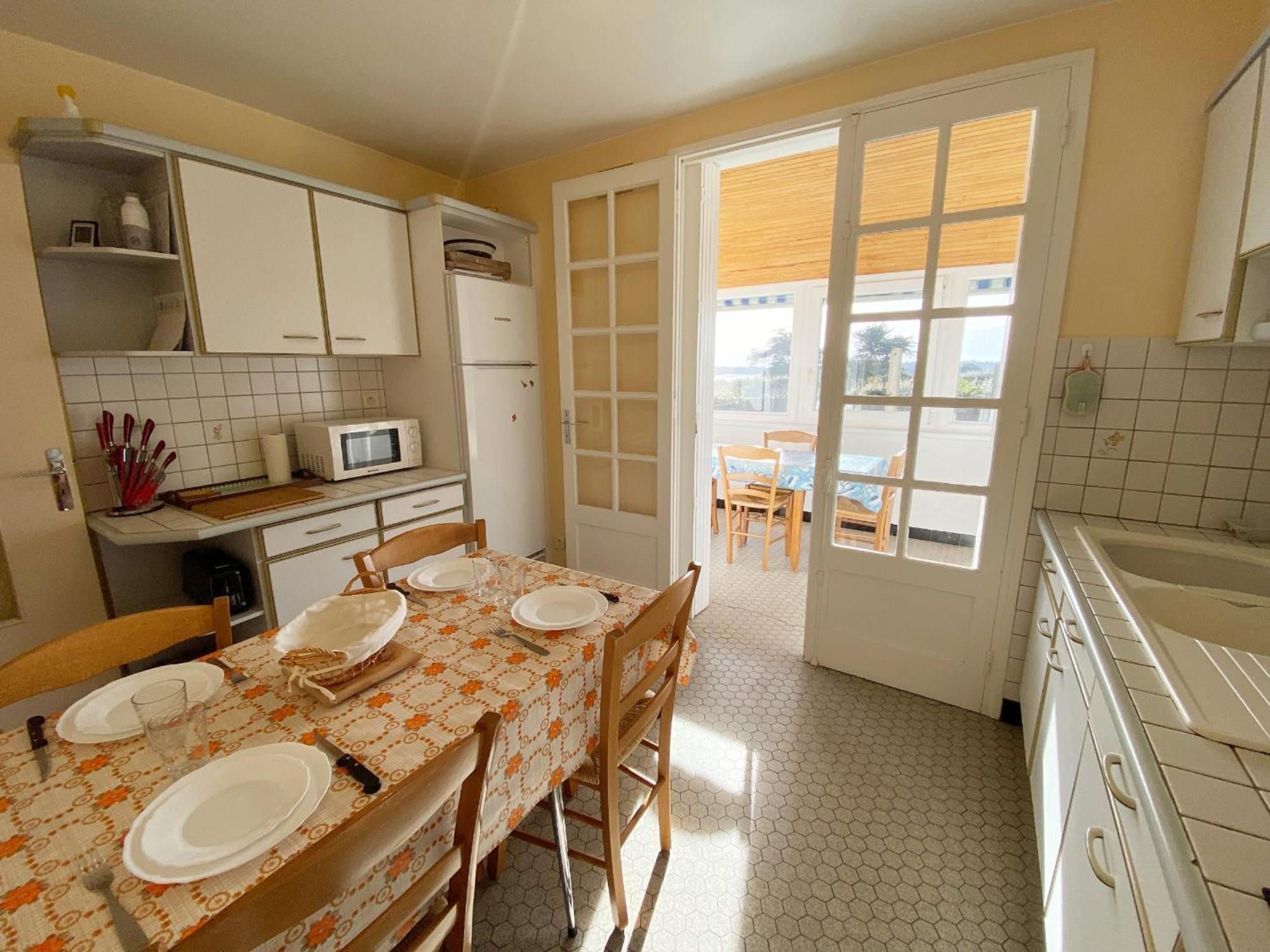 Baie Cottage - Jardin Apercu Baie, Wifi - D189 Plouharnel Luaran gambar
